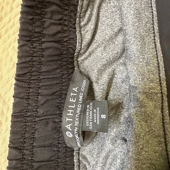 Athleta Brooklyn Textured Lined Jogger Size 8 Camo - Picture 5 of 8